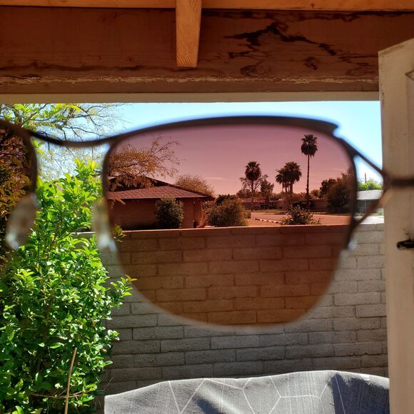 Trina Turk Vasto Sunglasses Ivory Summer Oversized Aviator Eye Optical 58-16-130 - Picture 7 of 9